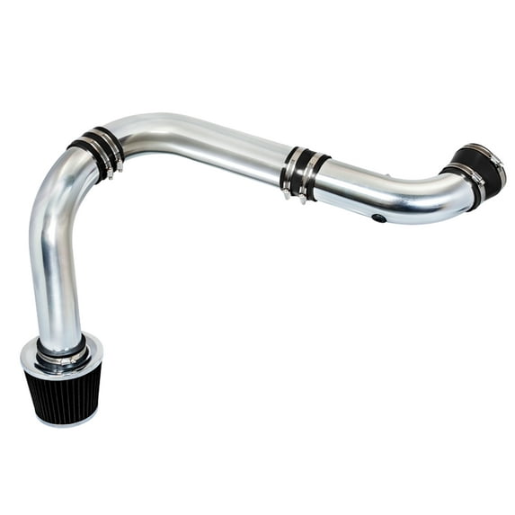 Rtunes Racing Cold Air Intake Airflow Induction Kit + Filter Combo BLACK Compatible For 02-10 Ram 1500 3.7L V6 /4.7L V8 (3piece)