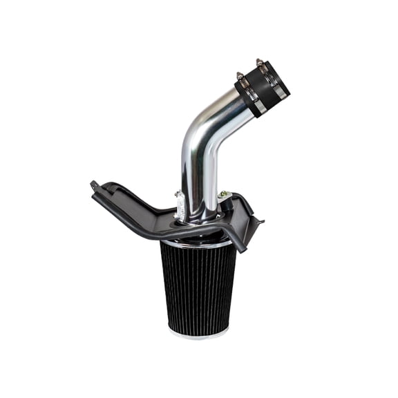 Rtunes Racing Cold Air Intake Kit + Filter Combo BLACK Compatible For 08-14 Subaru WRX/STI 2.5L Turbo