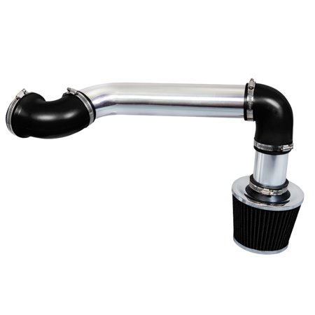 Rtunes Racing Cold Air Intake Airflow Induction Kit + Filter Combo BLACK Compatible For 95-97 Chevy Camaro/Pontiac Firebird 3.8L