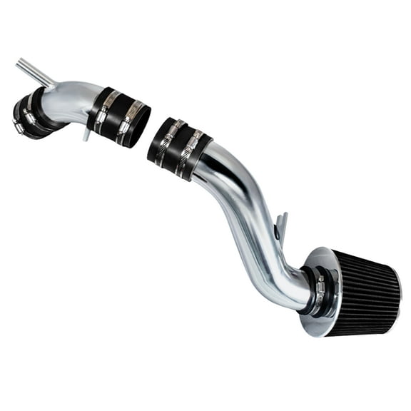 Rtunes Racing Cold Air Intake Kit + Filter Combo BLACK Compatible For 97-01 Hyundai Tiburon L4 / 96-00 Hyundai Elantra L4