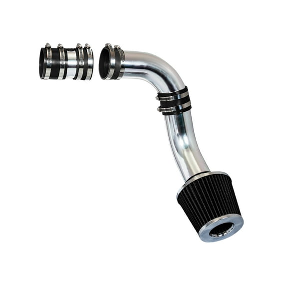 Rtunes Racing Cold Air Intake Airflow Kit + Filter Combo Black Compatible For 99-05 Pontiac Grand Am / 99-04 Alero 3.4L V6