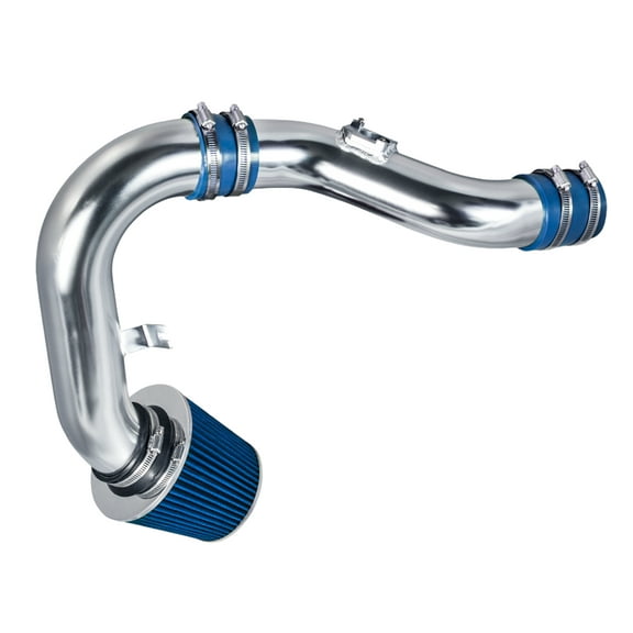 Rtunes Racing Cold Air Intake Kit + Filter Combo BLUE Compatible For 02-07 WRX/STI 2.0L/2.5L I4 Turbo