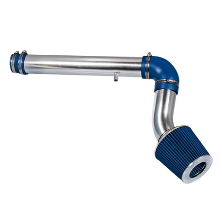 Rtunes Racing Cold Air Intake Kit + Filter Combo BLUE Compatible For 05-10 Chrysler 300 2.7L V6 / 05-09 Dodge Magnum/Charger 2.7L V6