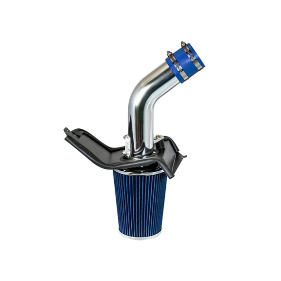 Rtunes Racing Cold Air Intake Kit + Filter Combo BLUE Compatible For 08-14 Subaru WRX/STI 2.5L Turbo