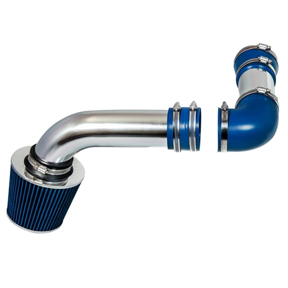 Rtunes Racing Cold Air Airflow Intake Induction Kit + Filter Combo BLUE Compatible For 88-89 Pontiac Firebird 5.0L & 5.7L