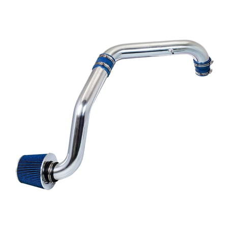 Rtunes Racing Cold Air Intake Kit + Filter Combo BLUE Compatible For 96-00 Honda Civic CX/DX/LX