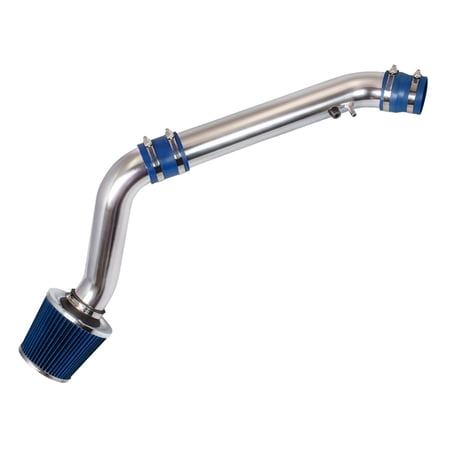 Rtunes Racing Cold Air Intake Kit + Filter Combo BLUE Compatible For 96-00 Honda Civic EX/HX