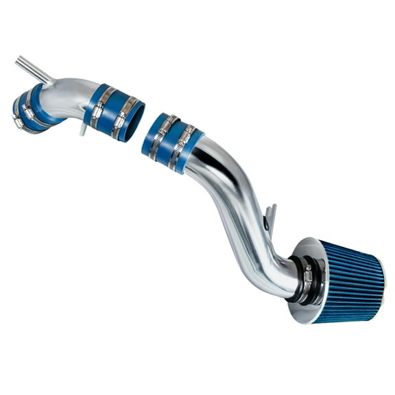 Rtunes Racing Cold Air Intake Kit + Filter Combo BLUE Compatible For 97-01 Hyundai Tiburon L4 / 96-00 Hyundai Elantra L4
