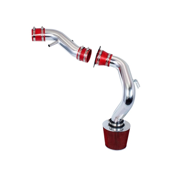 Rtunes Racing Cold Air Intake Airflow Induction Kit + Filter Combo RED Compatible For 00-01 Sentra SE Sedan 2.0L DOHC