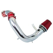 Rtunes Racing Cold Air Intake Airflow Induction Kit + Filter Combo RED Compatible For 03-05 Neon SRT-4 2.4L I4