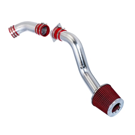Rtunes Racing Cold Air Intake Kit + Filter Combo RED Compatible For 03-06 Nissan 350Z 3.5L