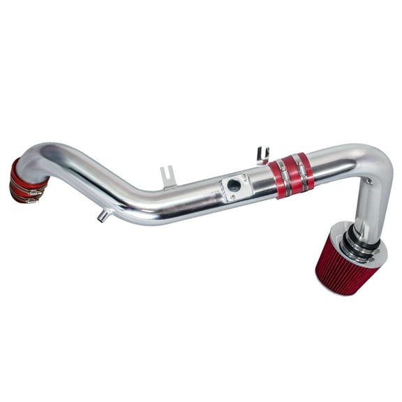 Rtunes Racing Cold Air Intake Airflow Induction Kit + Filter Combo RED Compatible For 2007-2010 TC