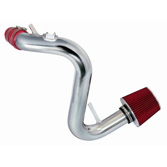 Rtunes Racing Cold Air Intake Kit + Filter Combo RED Compatible For 07-13 Mazda Mazdaspeed 3 2.3L L4 Turbo