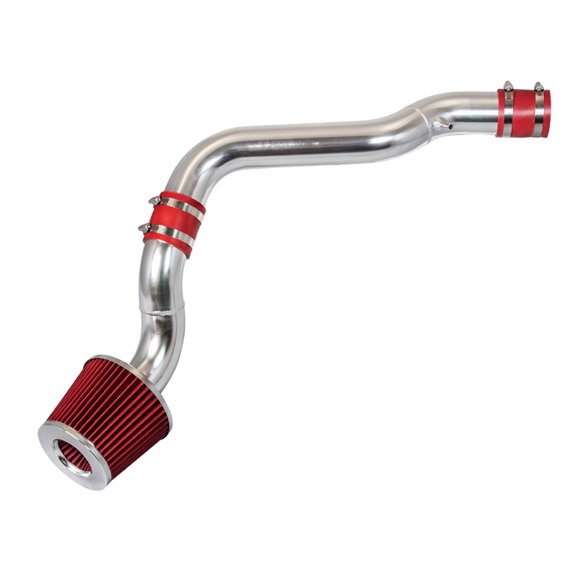 Rtunes Racing Cold Air Intake Kit + Filter Combo RED Compatible For 88-91 Honda CRX/Civic EX Si