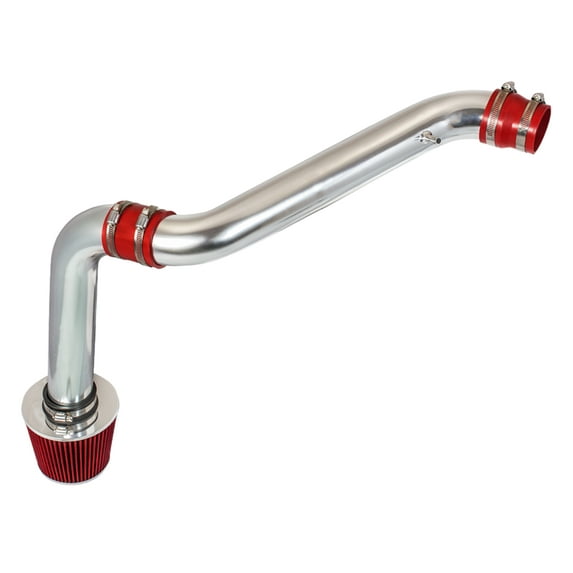 Rtunes Racing Cold Air Intake Kit + Filter Combo RED Compatible For 94-02 Honda Accord 4Cyl 97-01 Honda Prelude