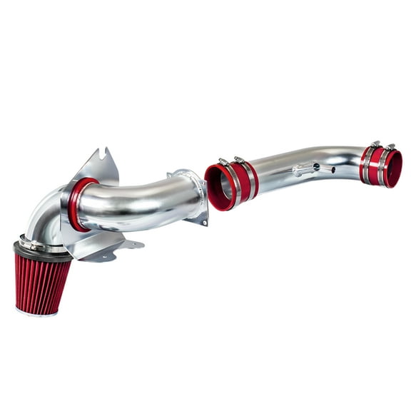 Rtunes Racing Cold Air Intake Kit + Filter Combo RED Compatible For 96-04 Compatible Ford Mustang 4.6L V8