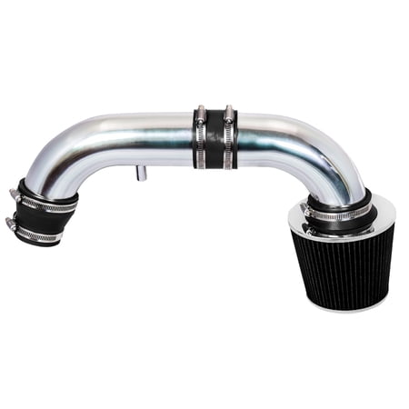 Rtunes Racing Short Ram Air Intake Kit + Filter Combo BLACK Compatible For 95-00 Chrysler Cirrus / 95-98 Dodge Stratus / 95-00 Plymouth Breeze 2.0L 2.4L L4 â€¦