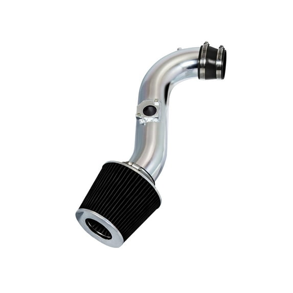 Rtunes Racing Short Ram Air Intake Kit + Filter Combo BLACK Compatible For 00-05 Lexus IS300