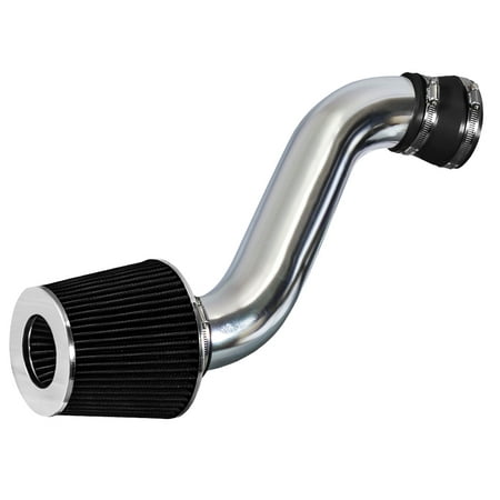 Rtunes Racing Short Ram Air Intake Kit + Filter Combo BLACK Compatible For 01-04 Subaru Outback 3.0L H6