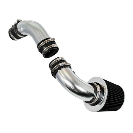 Rtunes Racing Short Ram Air Intake Kit + Filter Combo BLACK Compatible For 02-05 Mazda Protégé / MP3 / MP5 …
