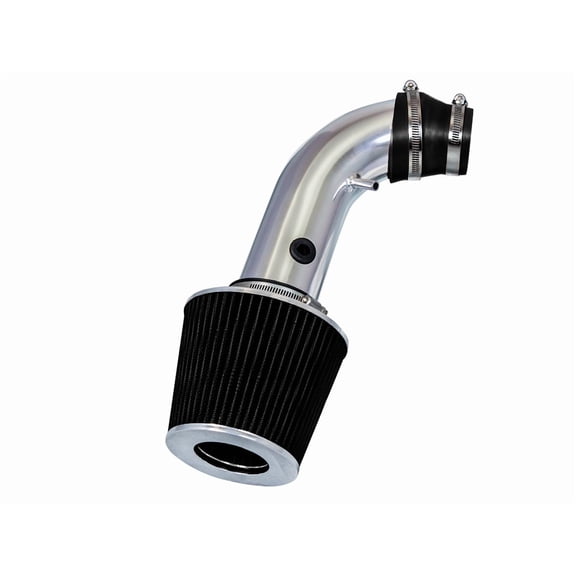 Rtunes Racing Short Ram Air Intake Kit + Filter Combo Compatible For 04-08 Chevy Aveo / 00-02 Daewoo Lanos 1.5 1.6L L4 (Black)