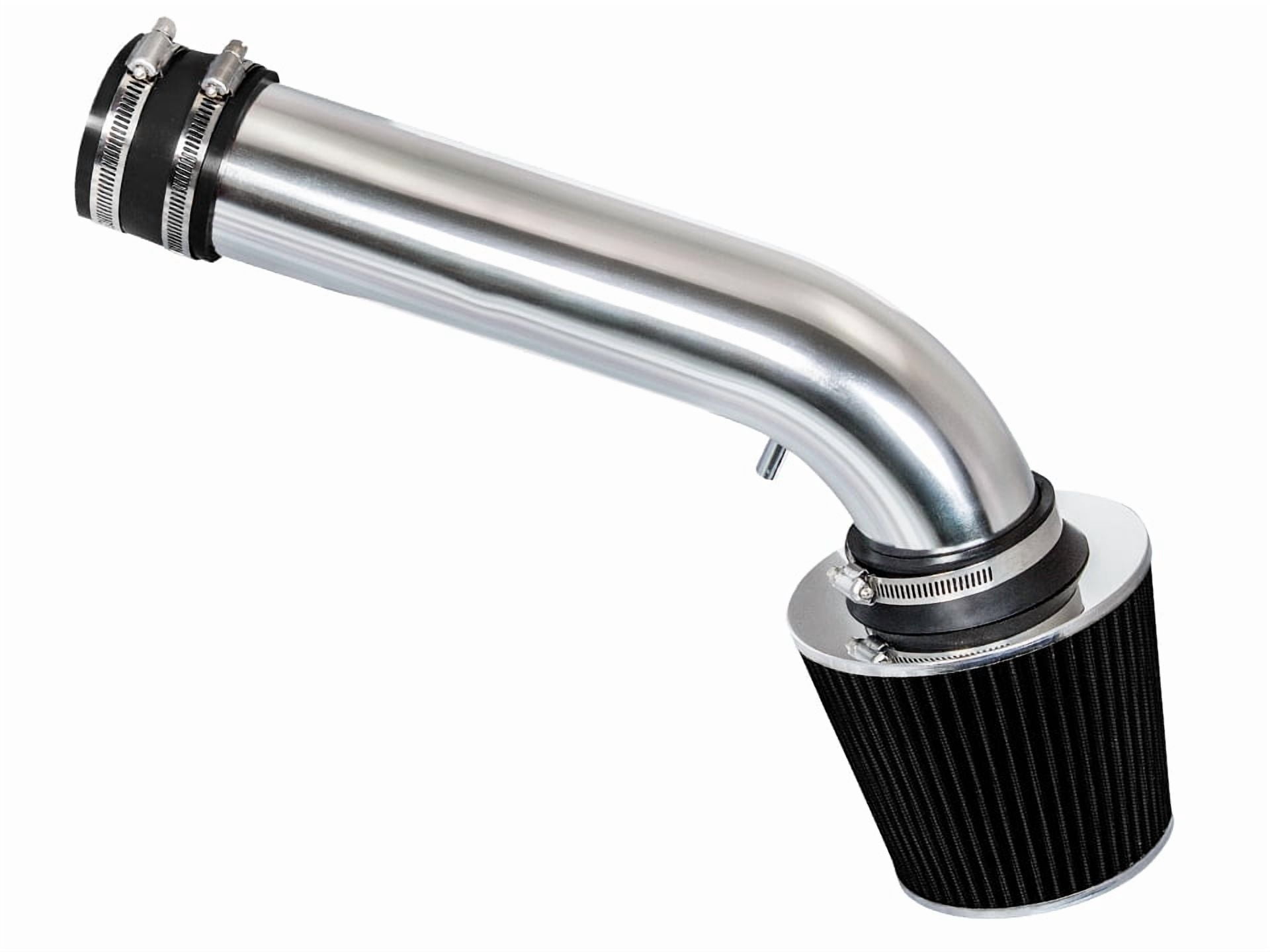 Rtunes Short Ram Air Intake Kit + Filter - Compatible With 2011-2013 Dodge Avenger 3.6L V6 (Black)