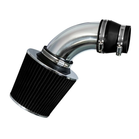 Rtunes Racing Short Ram Air Intake Kit + Filter Combo BLACK Compatible For 09-11 Chevy Aveo Aveo5 1.6L L4