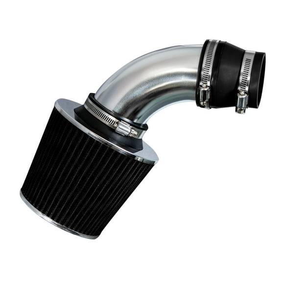 Rtunes Racing Short Ram Air Intake Kit + Filter Combo BLACK Compatible For 09-11 Chevy Aveo Aveo5 1.6L L4