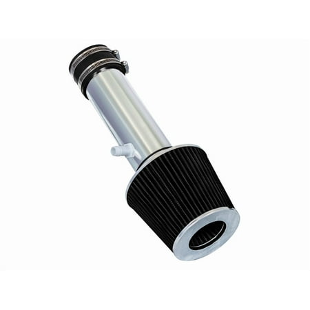 Rtunes Racing Short Ram Air Intake Kit + Filter Combo BLACK Compatible For 11-13 Dodge Avenger 3.6L V6