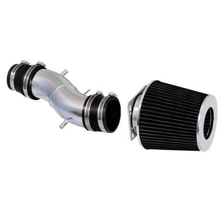 Rtunes Racing Short Ram Air Intake Kit + Filter Combo BLACK Compatible For 91-99 Nissan Sentra / 93-97 Nissan Altima