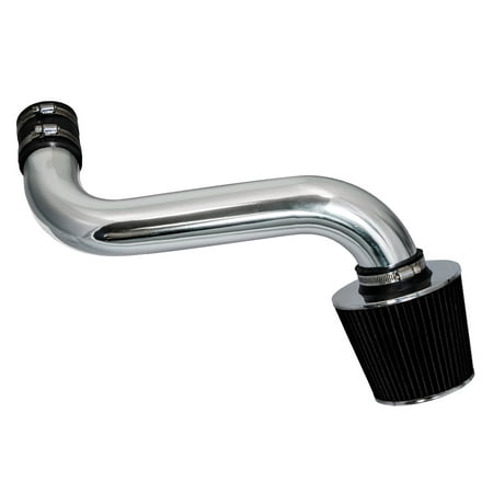 Rtunes Racing Short Ram Air Intake Kit + Filter Combo Compatible For 92-95 Chevy S10 3.4L / 92-95 Chevy Blazer 4.3L (Vortec CPI Engine only) (Black)