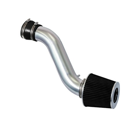 Rtunes Racing Short Ram Air Intake Kit + Filter Combo BLACK Compatible For 93-98 Jeep Grand Cherokee 5.2L 5.9L V8
