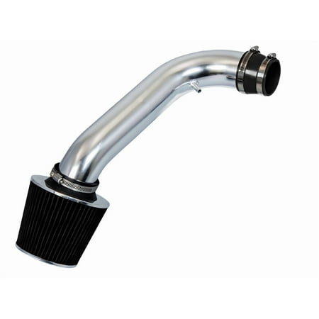 Rtunes Racing Short Ram Air Intake Kit + Filter Combo BLACK Compatible For 94-01 Acura Integra GSR