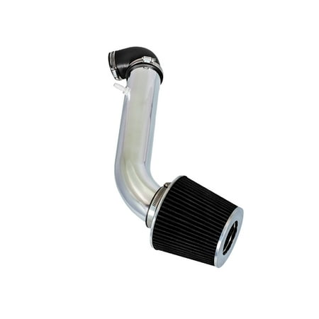 Rtunes Racing Short Ram Air Intake Kit + Filter Combo BLACK Compatible For 95-99 Mitsubishi Eclipse 2.0L Non Turbo