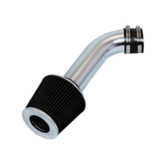Rtunes Racing Short Ram Air Intake Kit + Filter Combo BLACK Compatible For 97-03 Dodge Durango/Dakota 3.2L 3.9L 5.2L 5.9L 