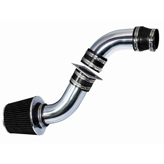 Rtunes Racing Short Ram Air Intake Kit + Filter Combo BLACK Compatible For 98-01 Compatible Ford Ranger / 98-01 Mazda B2500 2.5L L4