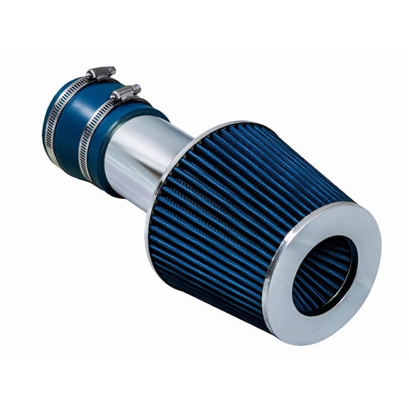 Rtunes Racing Short Ram Air Intake Kit + Filter Combo BLUE Compatible For 00-05 Chevy Monte Carlo / 00-05 Chevy Impala / 00-03 Pontiac Grand Prix 3.1L V6 â€¦