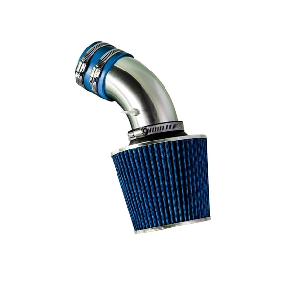 Rtunes Racing Short Ram Air Intake Kit + Filter Combo BLUE Compatible For 93-98 Golf (GL/GTI/Jazz/K2/Limited/Trek) / Jetta (GL/GLS/GT/K2) / 95-98 Cabrio (Base/Highline/GLS) 2.0L L4