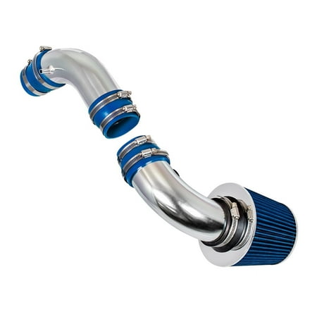Rtunes Racing Short Ram Air Intake Kit + Filter Combo BLUE Compatible For 02-05 Mazda ProtÃ©gÃ© / MP3 / MP5 â€¦