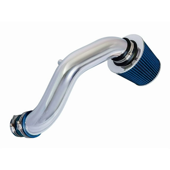 Rtunes Racing Short Ram Air Intake Kit + Filter Combo BLUE Compatible For 02-06 Acura RSX Base
