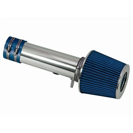 Rtunes Racing Short Ram Air Intake Kit + Filter Combo BLUE Compatible For 04-06 Acura MDX 3.5L V6