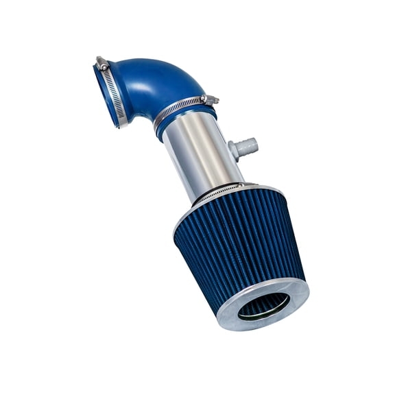 Rtunes Racing Short Ram Air Intake Airflow Inductions Kit + Filter Combo For 05-06 Sebring / 05-06 Stratus 2.7L (Blue)