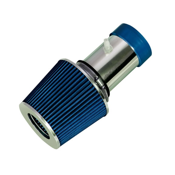 Rtunes Racing Cold Air Intake Airflow Induction Kit + Filter Combo Compatible For 05-07 Grand Cherokee/Commander 3.7L V6 4.7L V8 (Blue)