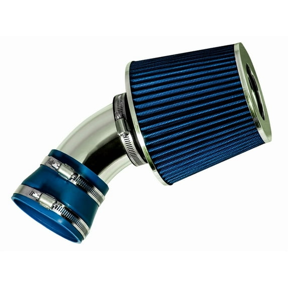 Rtunes Racing Short Ram Air Intake Kit + Filter Combo BLUE Compatible For 06-07 Chevy Malibu 3.9L V6 / 06-09 Pontiac G6 3.9L V6
