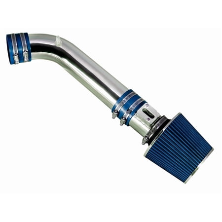 Rtunes Racing Short Ram Air Intake Kit + Filter Combo Compatible For 06-08 M35 3.5L V6 (Blue)