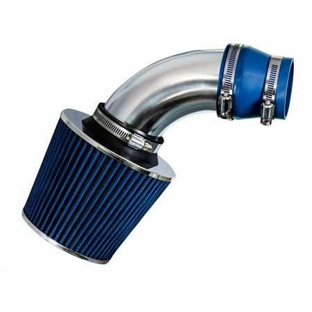 Rtunes Racing Short Ram Air Intake Kit + Filter Combo BLUE Compatible For 09-11 Chevy Aveo Aveo5 1.6L L4