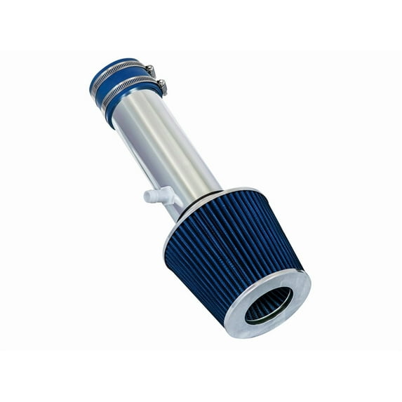 Rtunes Racing Short Ram Air Intake Kit + Filter Combo BLUE Compatible For 11-13 Dodge Avenger 3.6L V6