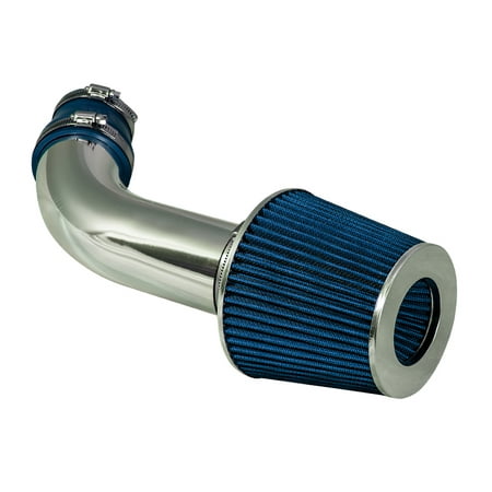 Rtunes Racing Short Ram Air Intake Kit + Filter Combo BLUE Compatible For 89-94 Chevrolet/Geo Tracker 1.6L L4