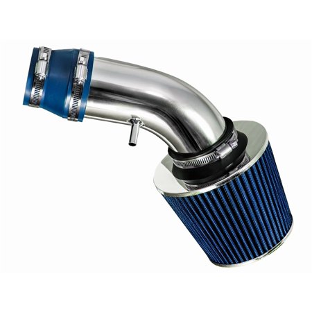 Rtunes Racing Short Ram Air Intake Kit + Filter Combo Compatible For 90-93 Geo Storm / 90-92 Impulse 1.6L 1.8L I4 (Blue)