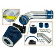 Rtunes Racing Short Ram Air Intake Kit + Filter Combo BLUE Compatible For 92-03 Mitsubishi Montero/Sport V6 â€¦